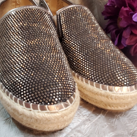 CANDIES ESPADRILLES SLIP ON SZ 7.5 - Picture 3 of 16